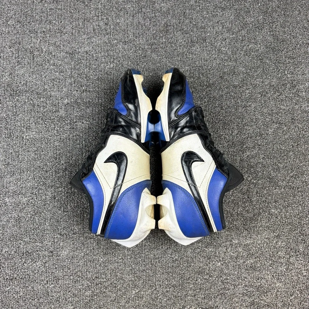 Nike Air Jordan 1 Low TD Football Cleats Royal Black White FJ6245-401 Men's 8
